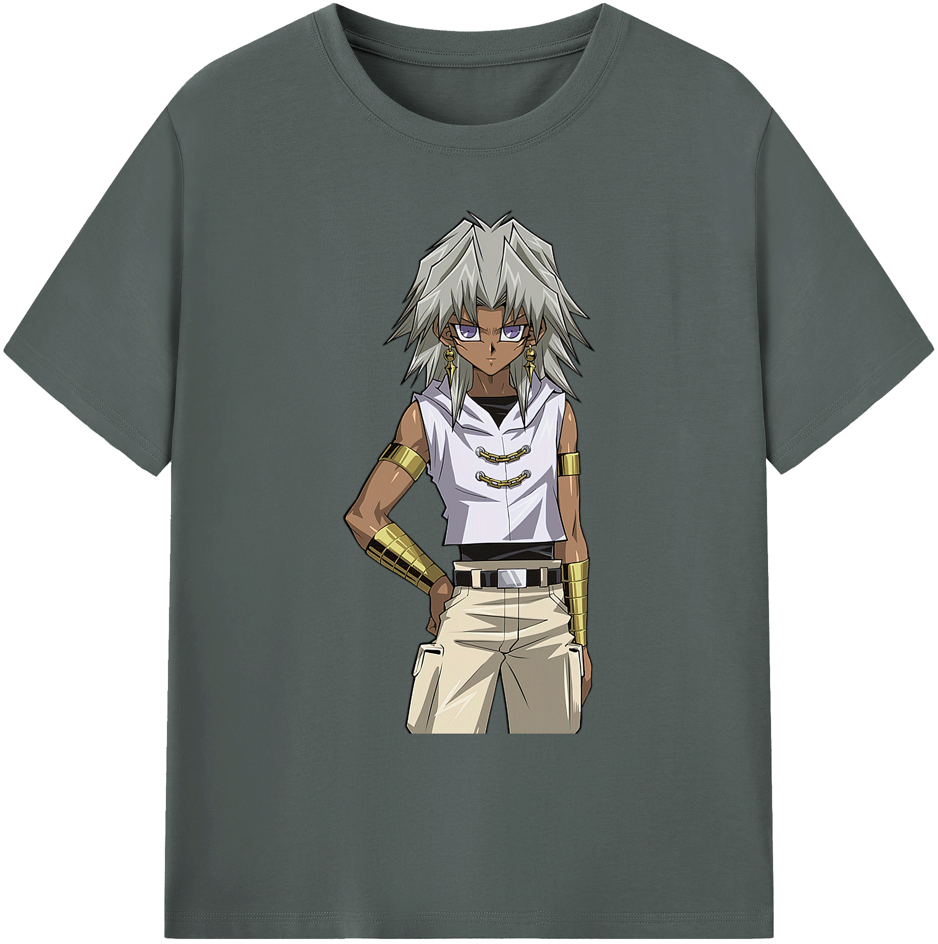 （画像用） 遊☆戯☆王 Yu-Gi-Oh! 綿100％ メンズ半袖Tシャツ｜肌触りやわらか＆通気性